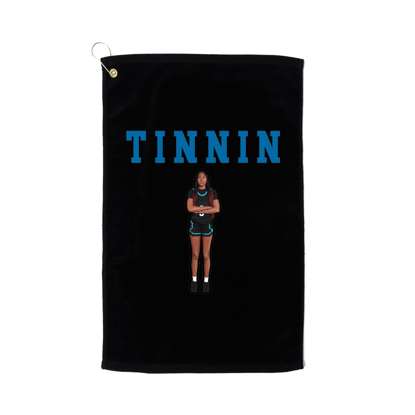 Golf Towel — Shirsey in Black