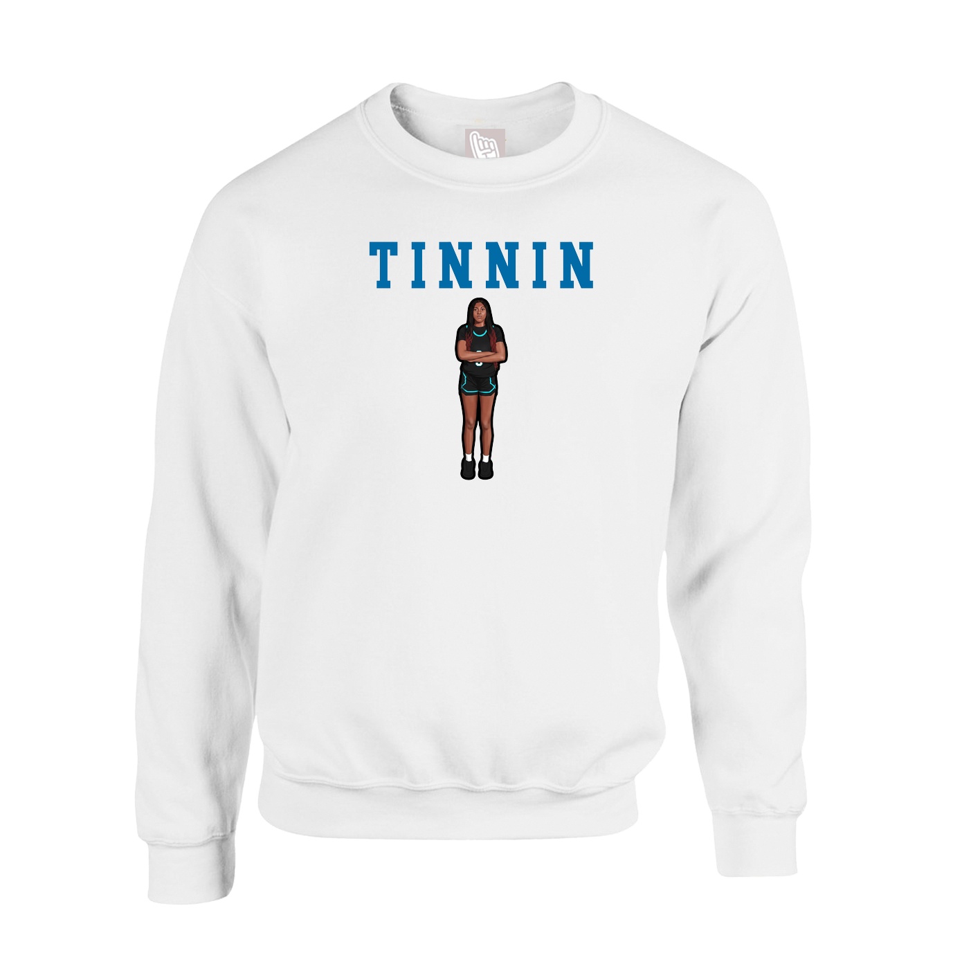 Fleece Crew — Shirsey in White