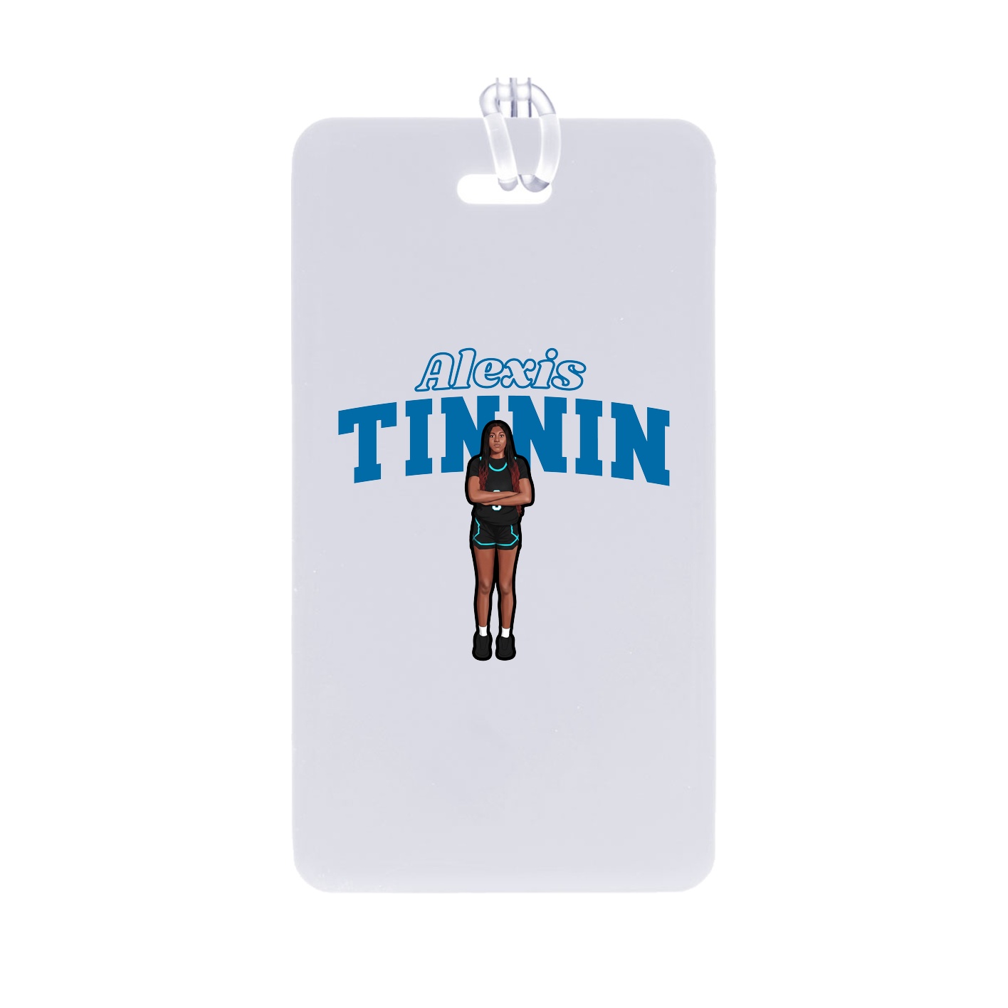 Bag Tag — Name Arch in Classic