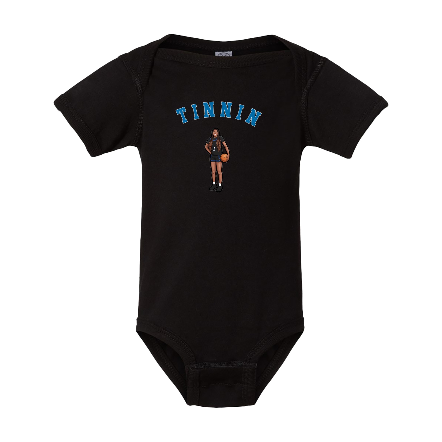 Baby Onesie — Shirsey Arch in Black