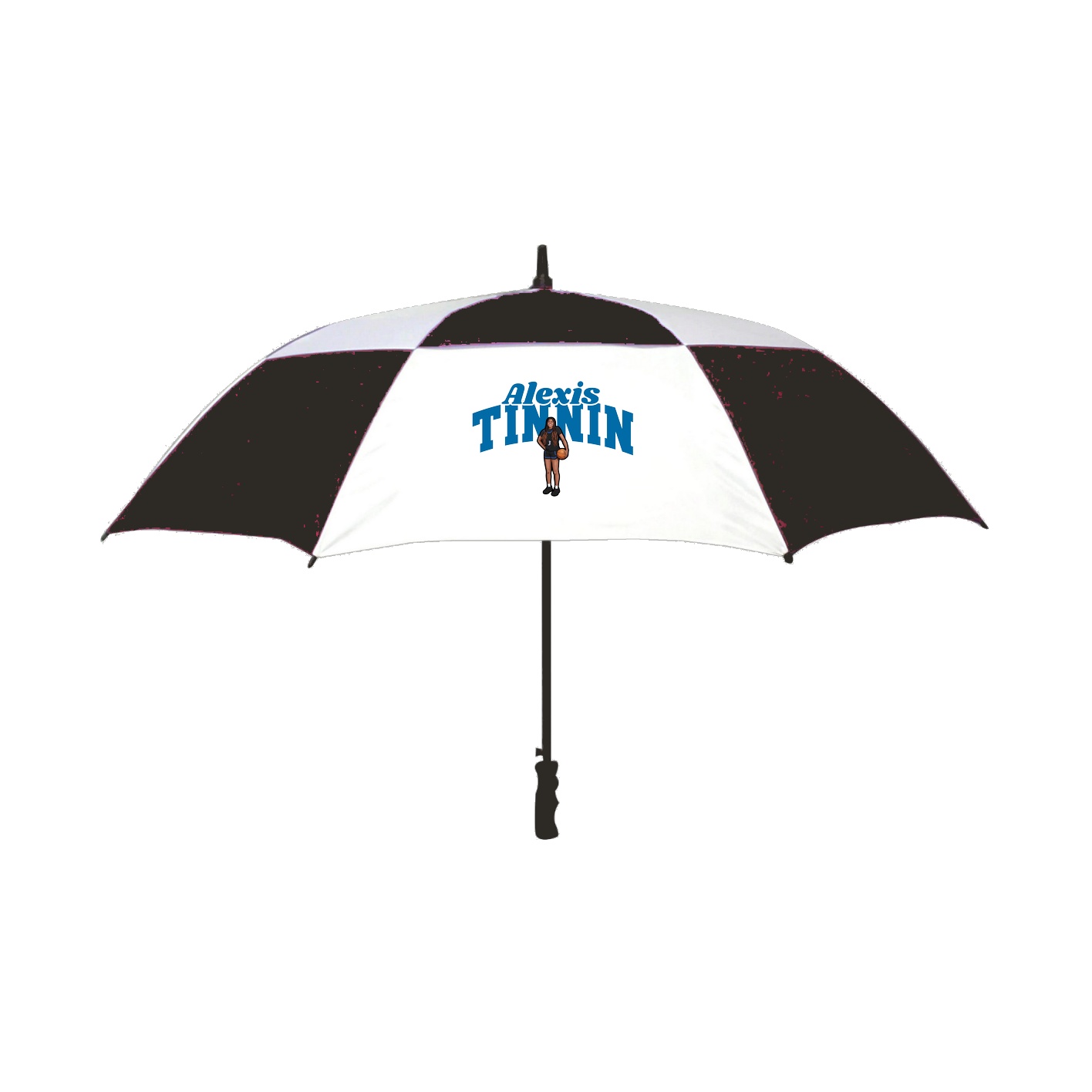 Golf Umbrella — Signature Arch in Black