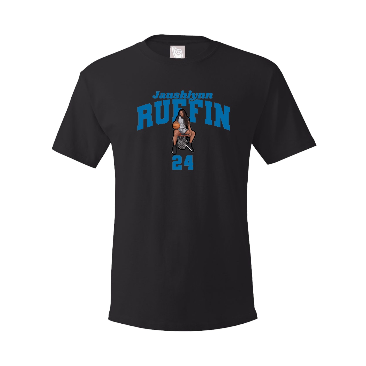 Youth Tee — Signature Arch in Black