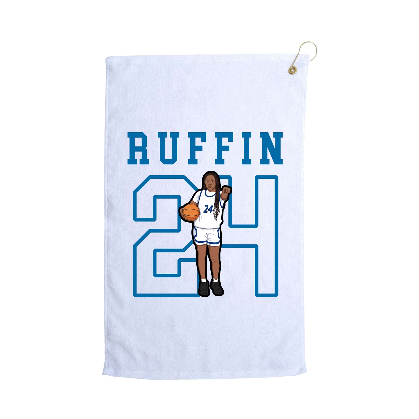 Golf Towel — Shirsey in White