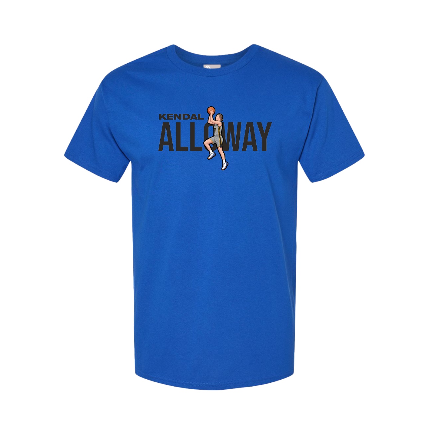 Youth Tee — Player Name in Royal