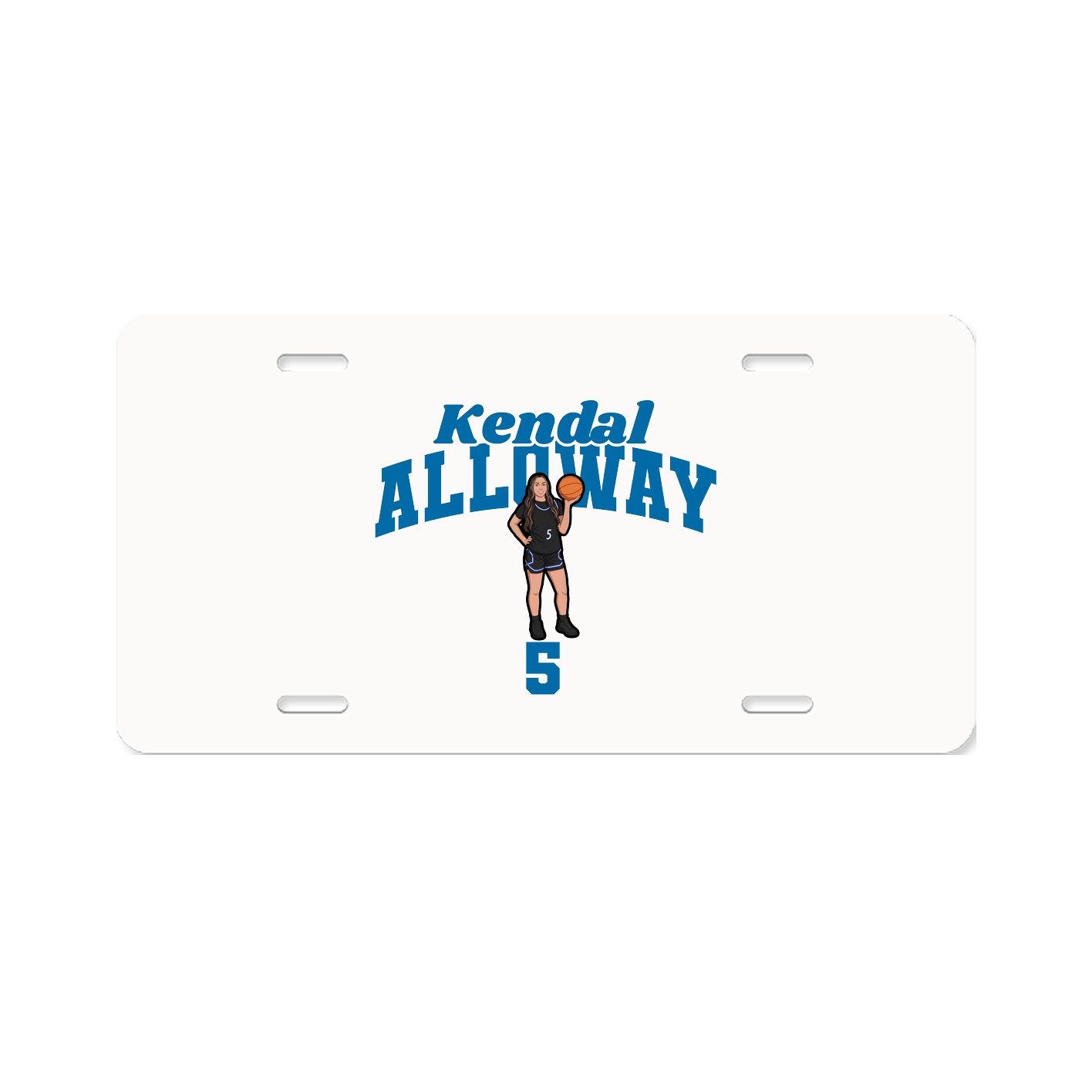 License Plate — Signature Arch in Classic