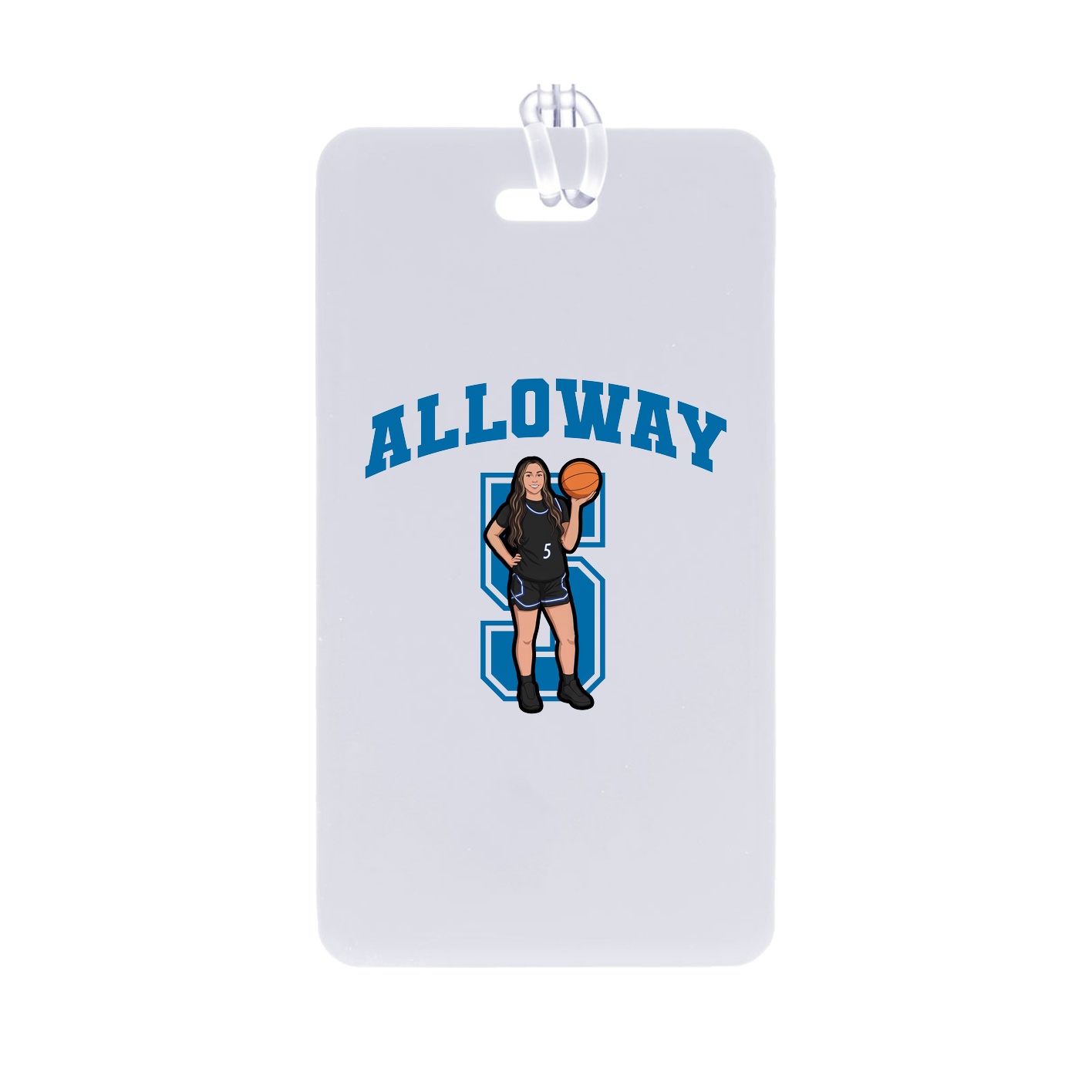 Bag Tag — Number in Classic