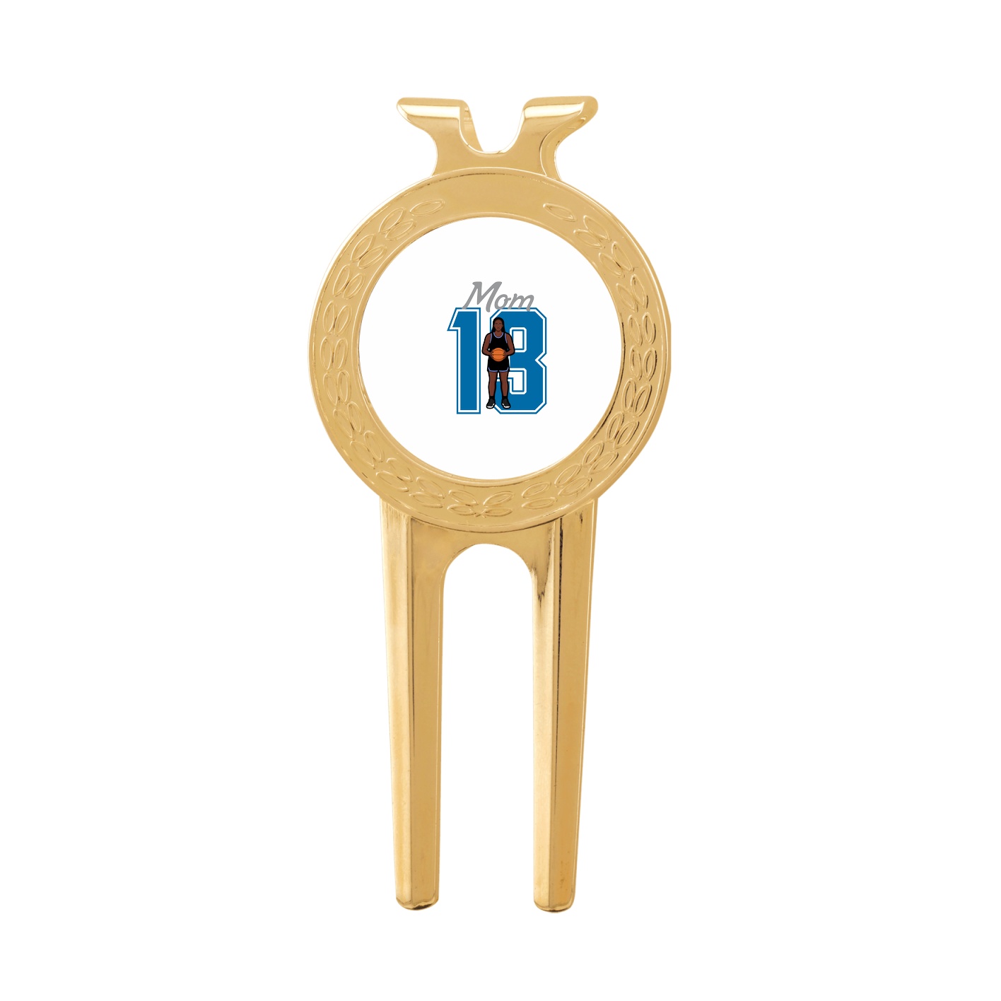 Divot Tool with Ball Marker — Mothers Day Shirsey in Classic