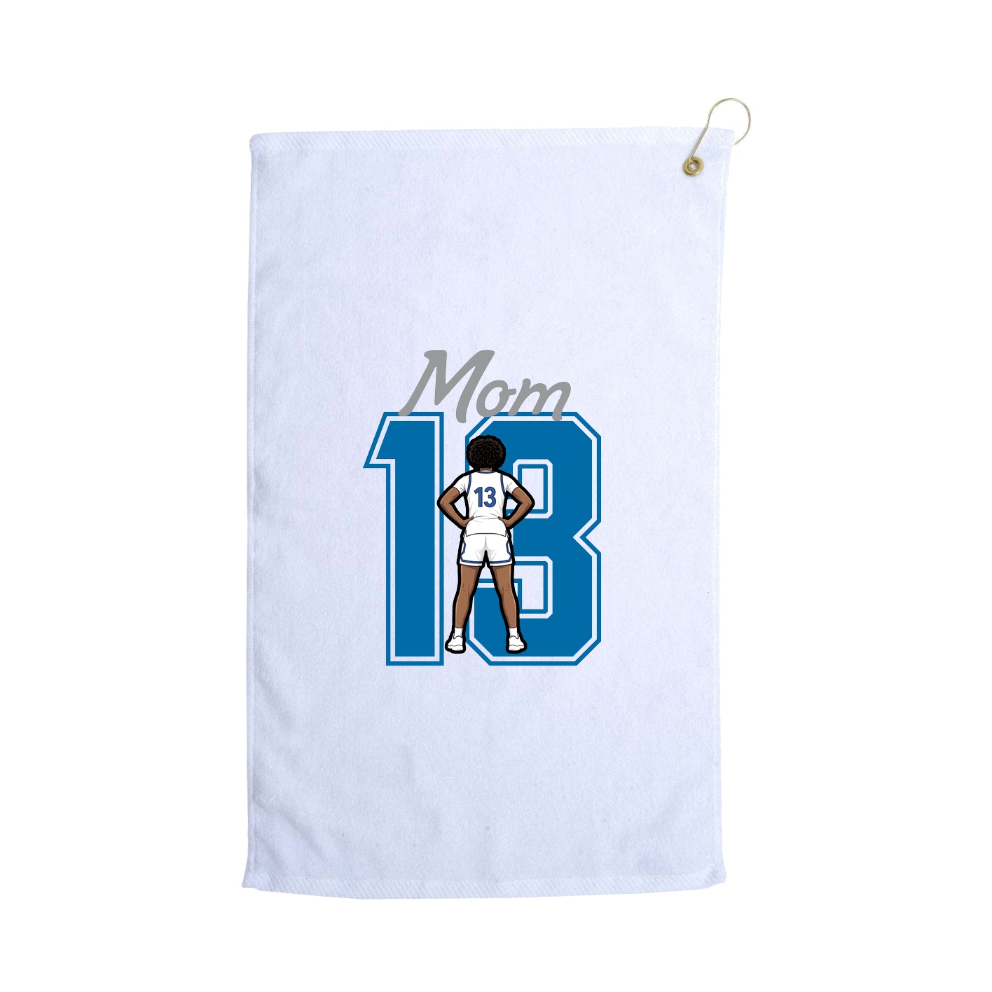 Golf Towel — Mothers Day Shirsey in White