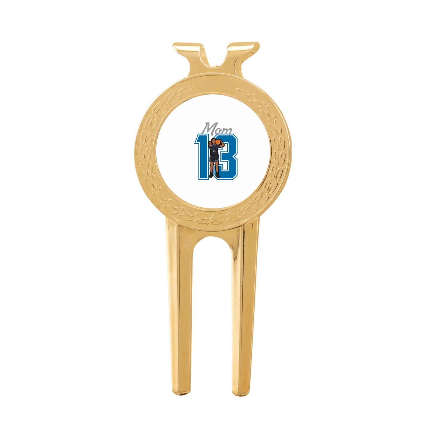 Divot Tool with Ball Marker — Mothers Day Shirsey in Classic