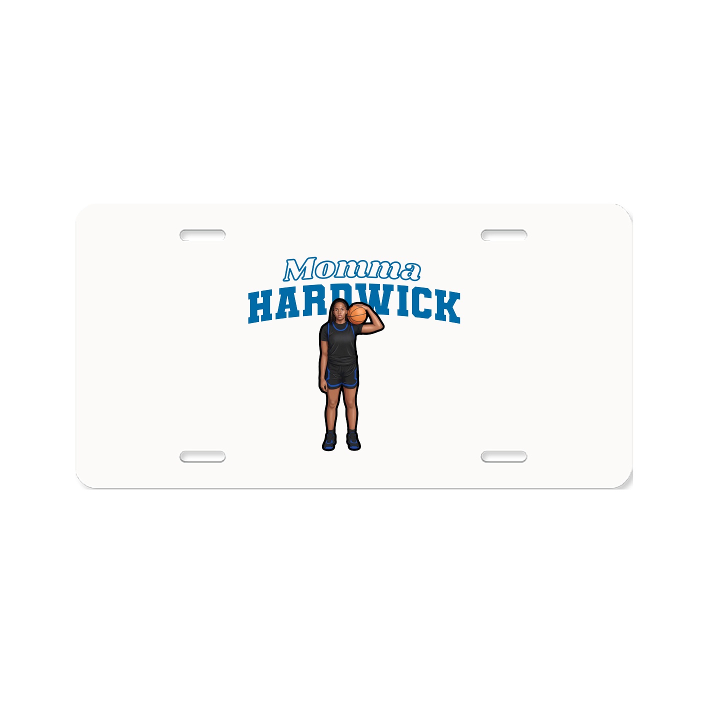 License Plate — Mothers Day Block in Classic