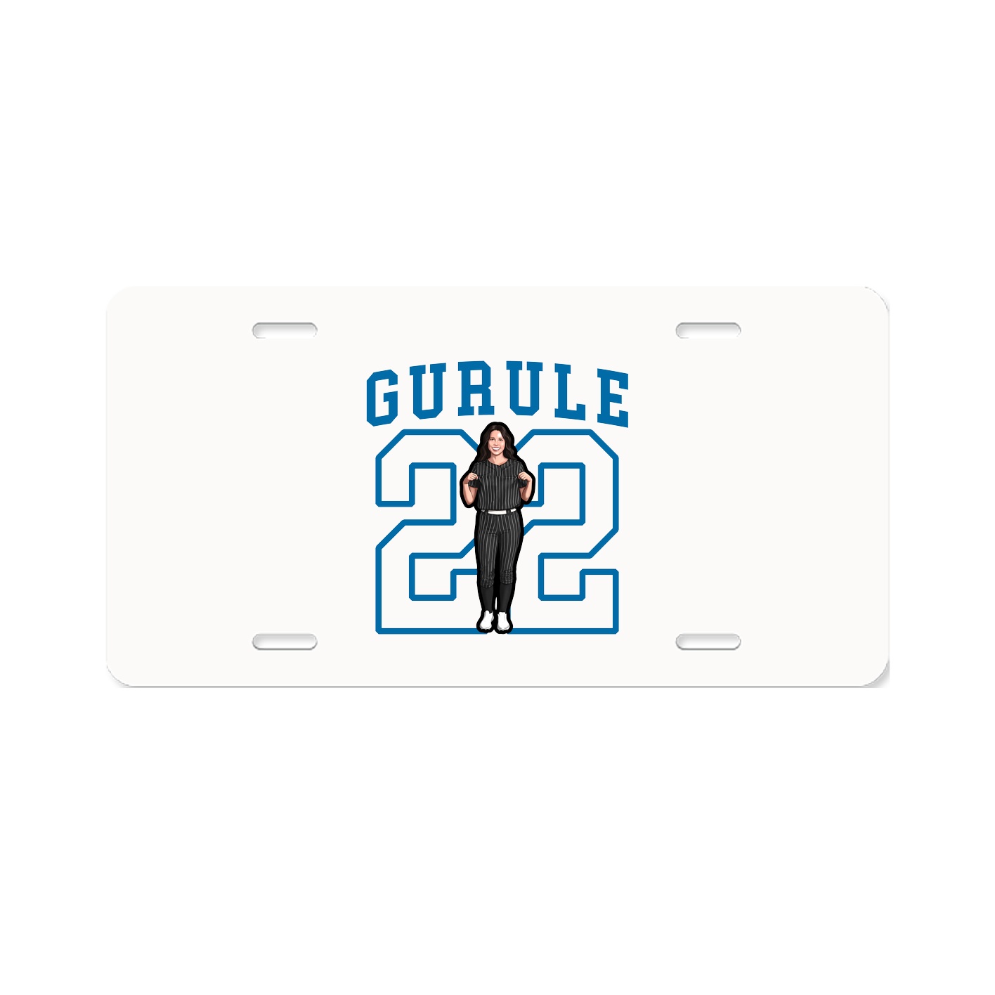 License Plate — Shirsey in Classic