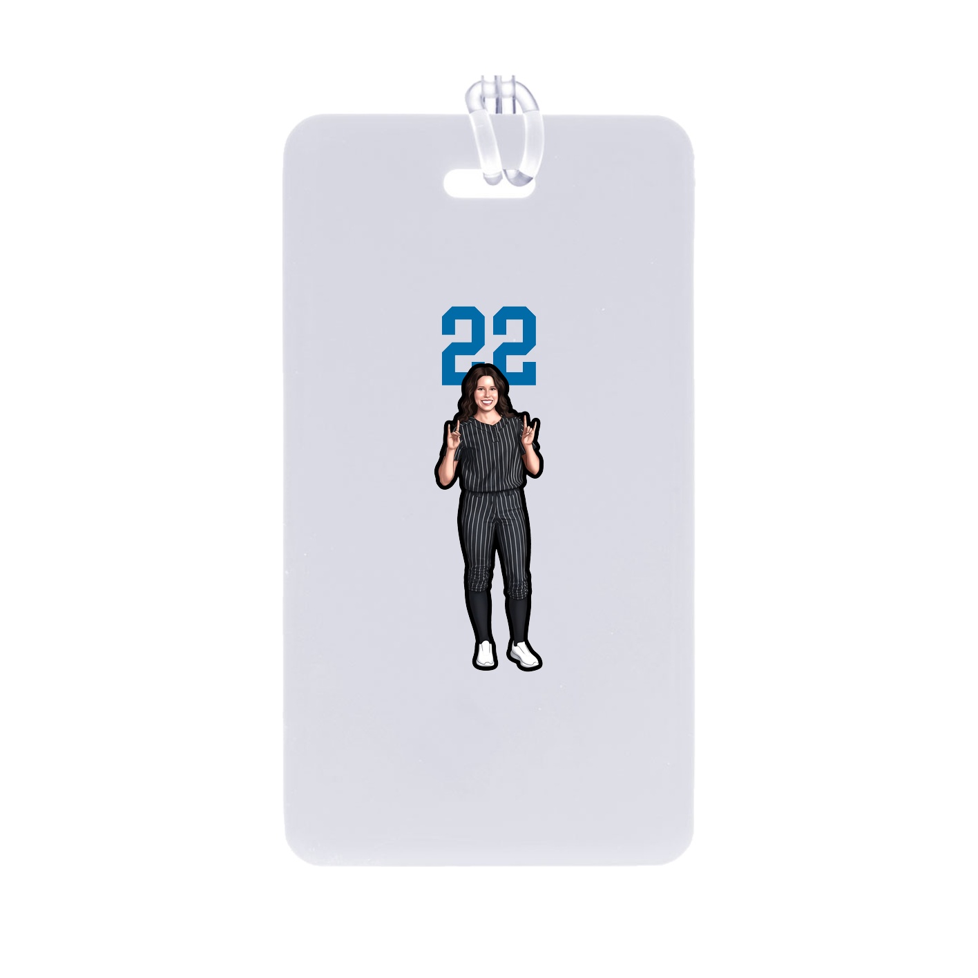 Bag Tag — Number Top in Classic