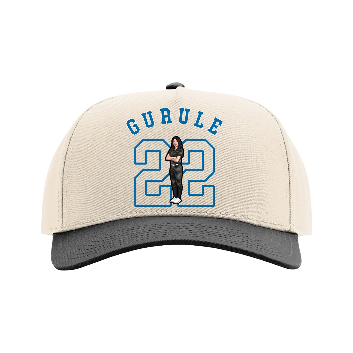 Full Fabric Five-Panel Champ Cap