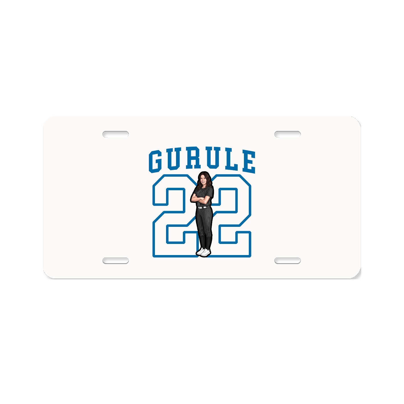 License Plate — Shirsey in Classic
