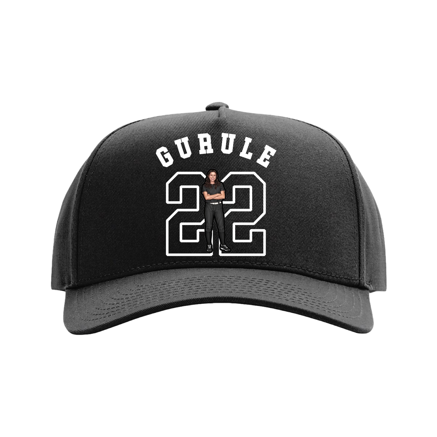 Full Fabric Five-Panel Champ Cap