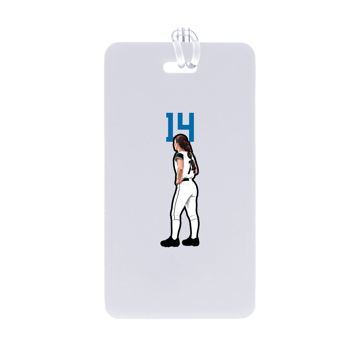 Bag Tag — Number Top in Classic