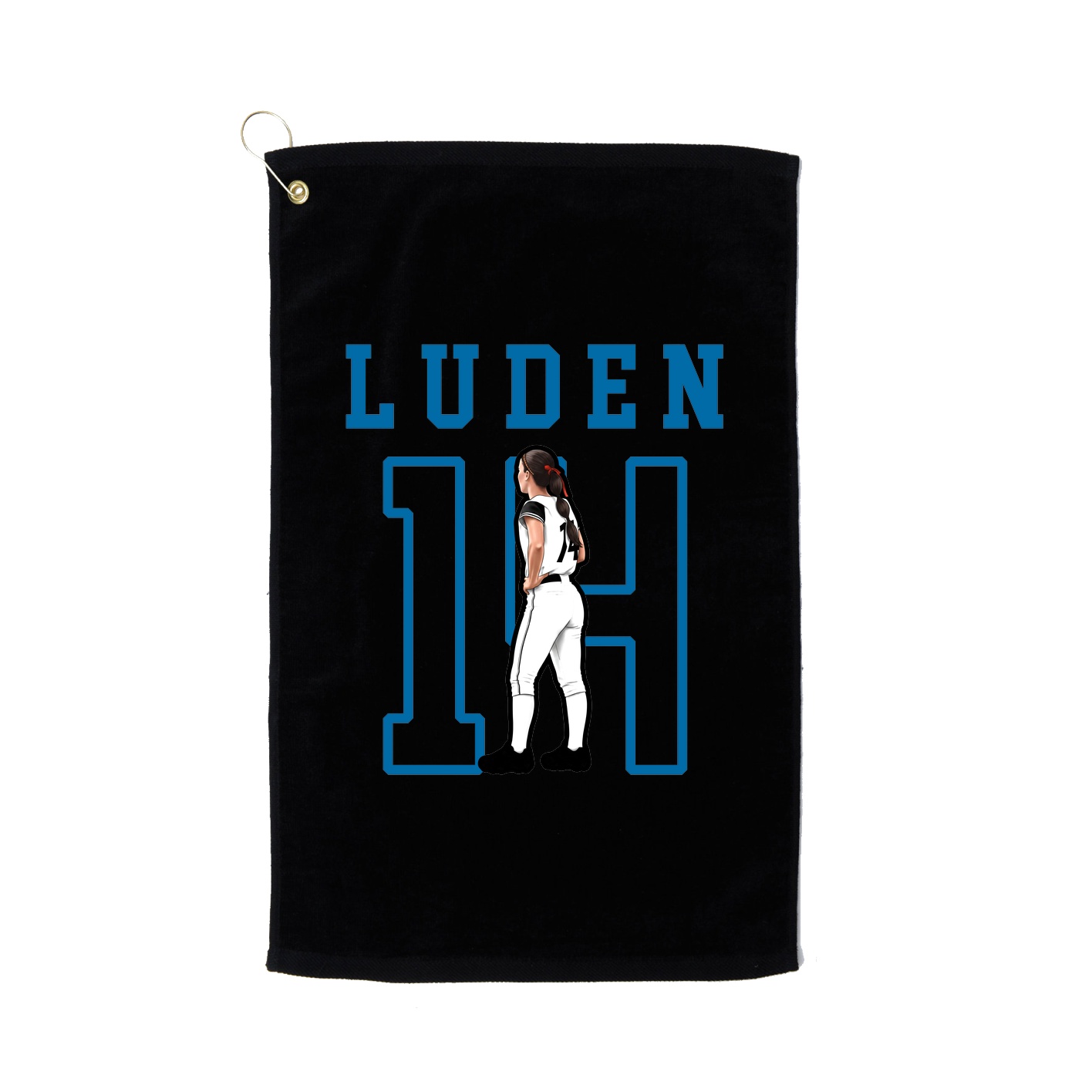 Golf Towel — Shirsey in Black