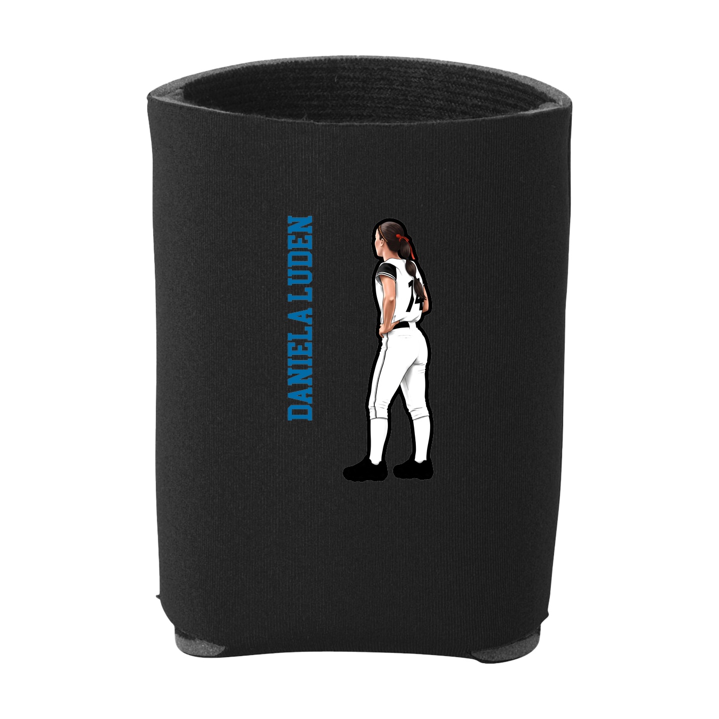 Can Holder — Name Vertical in Black