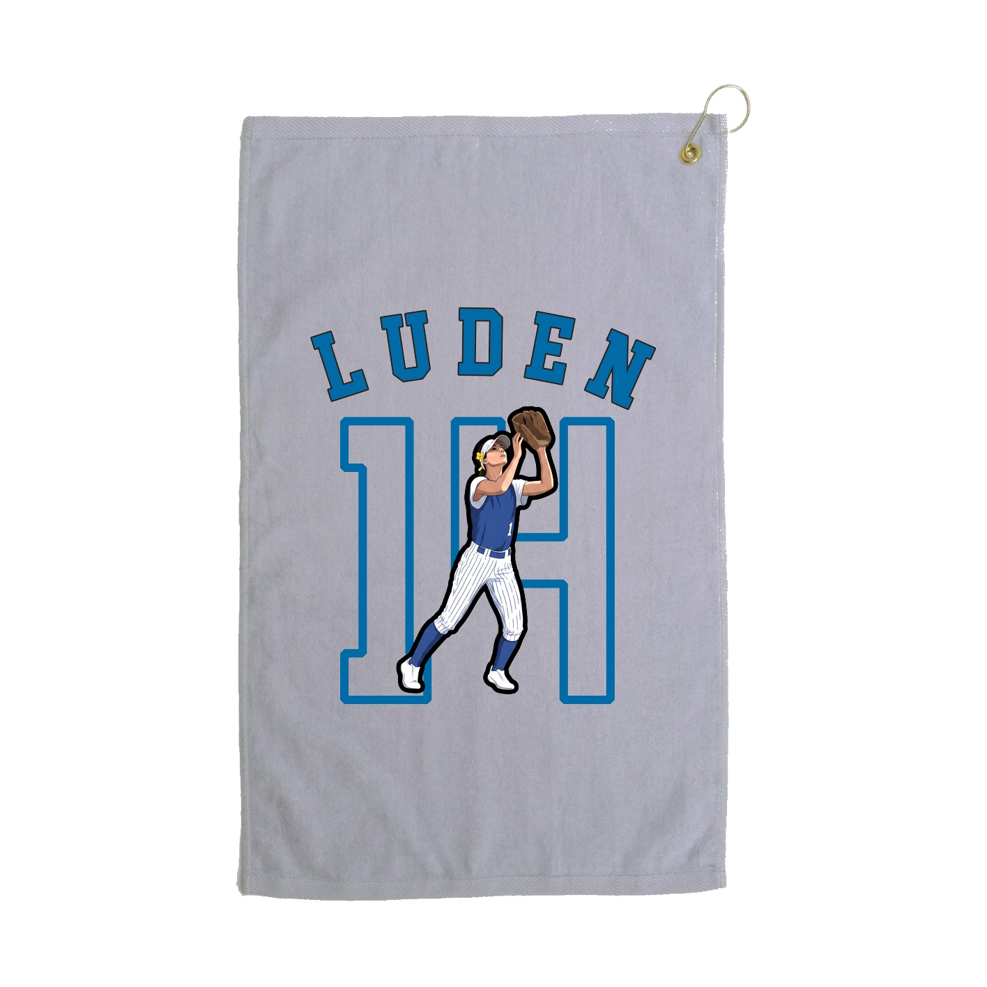 Golf Towel — Shirsey Arch in Grey