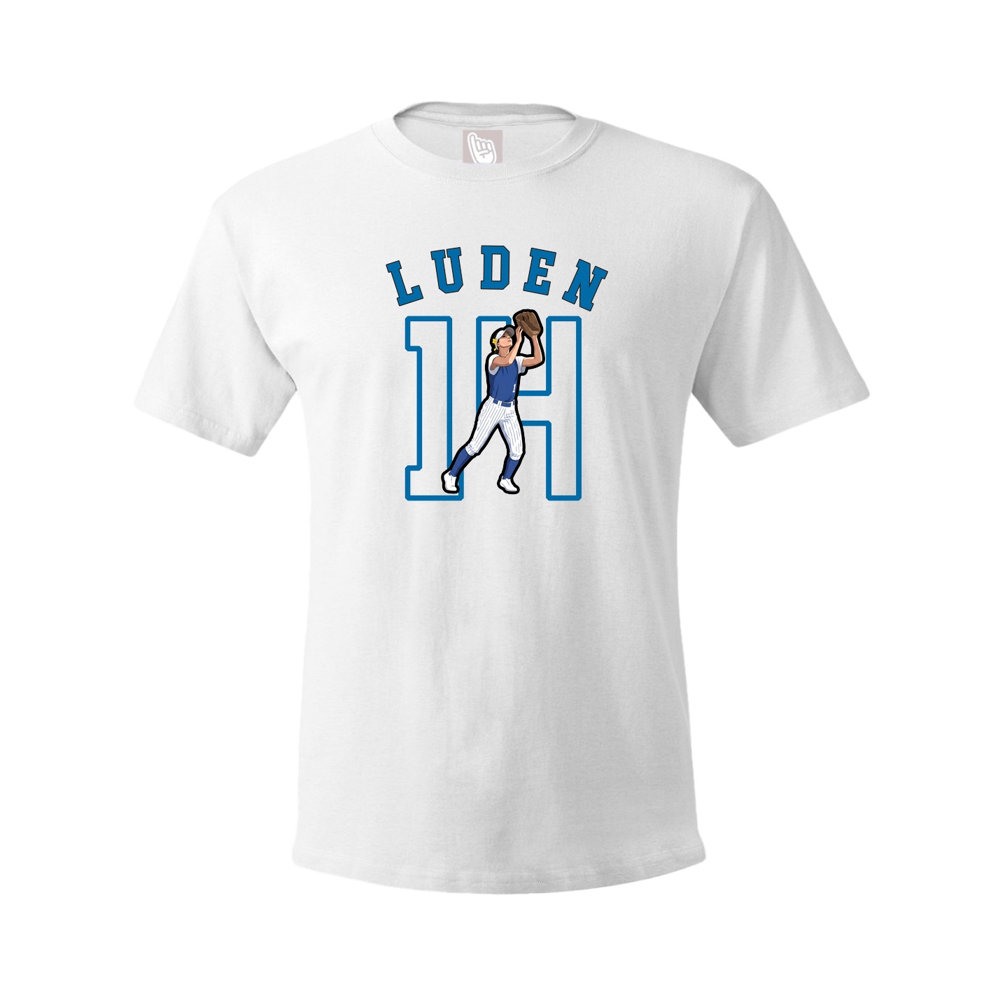 Youth Tee — Shirsey Arch in White