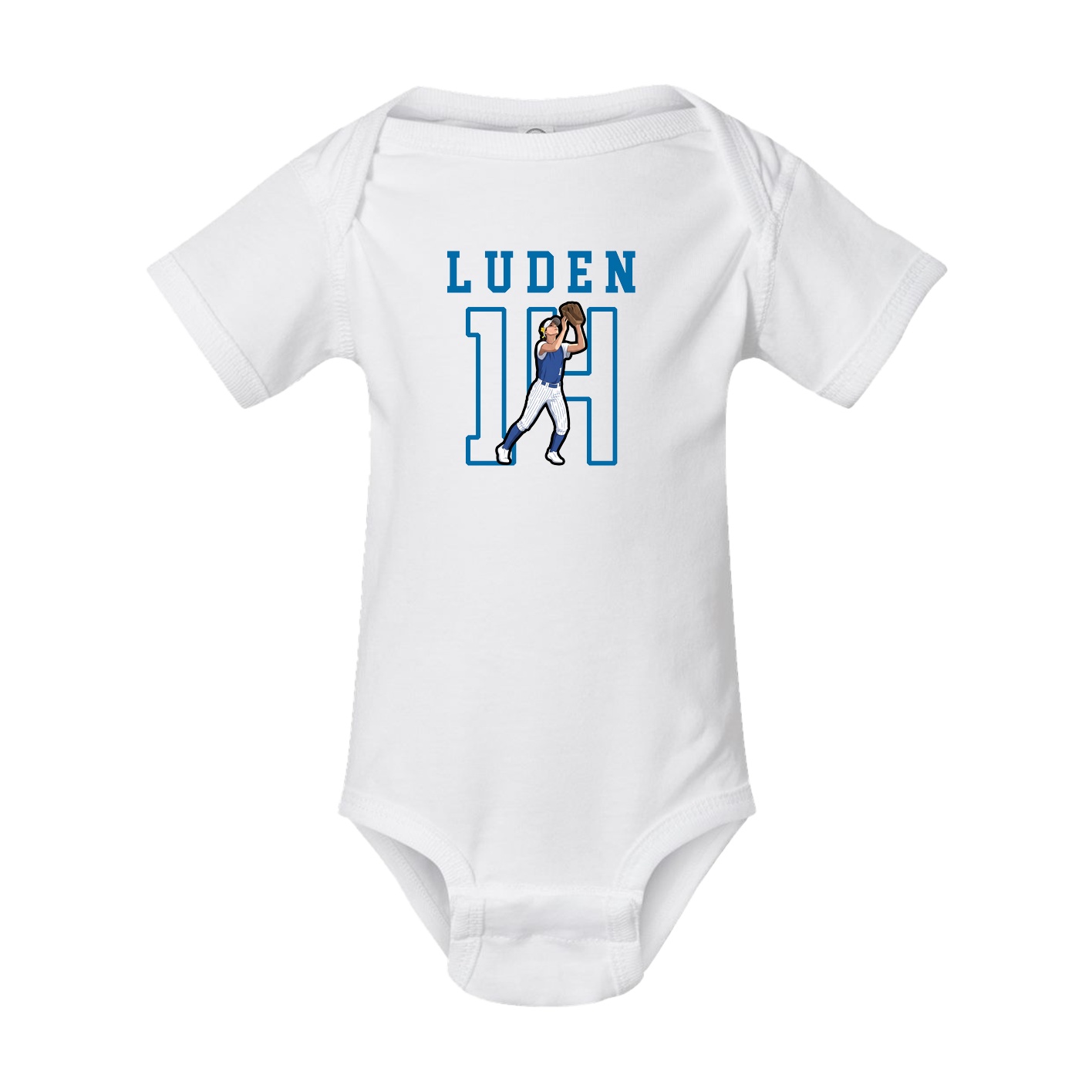 Baby Onesie — Shirsey in White
