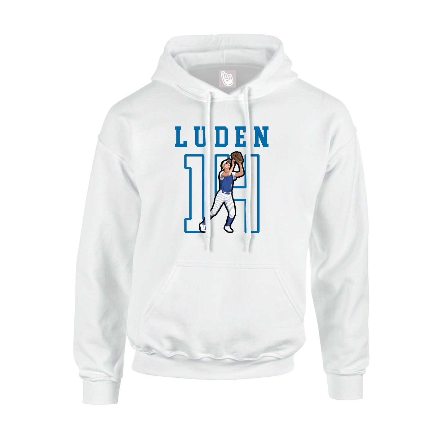 Youth Hoodie — Shirsey in White