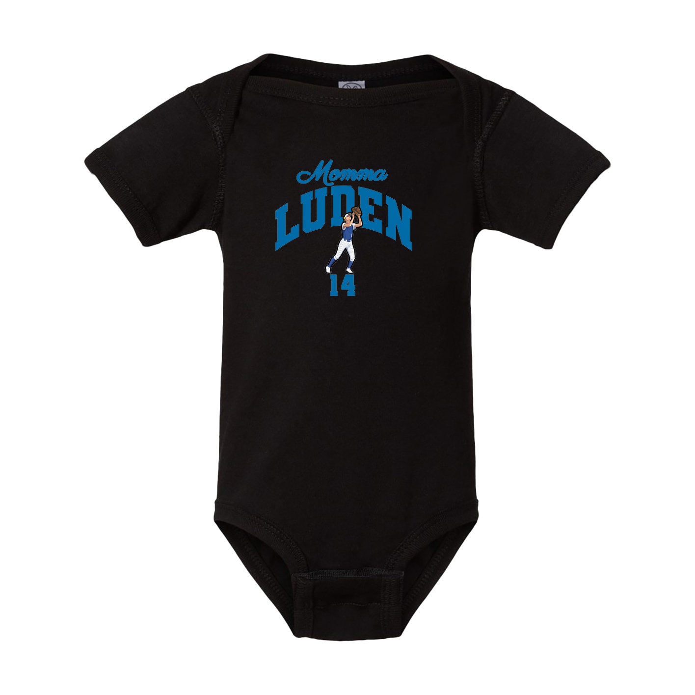 Baby Onesie — Mothers Day Arch in Black
