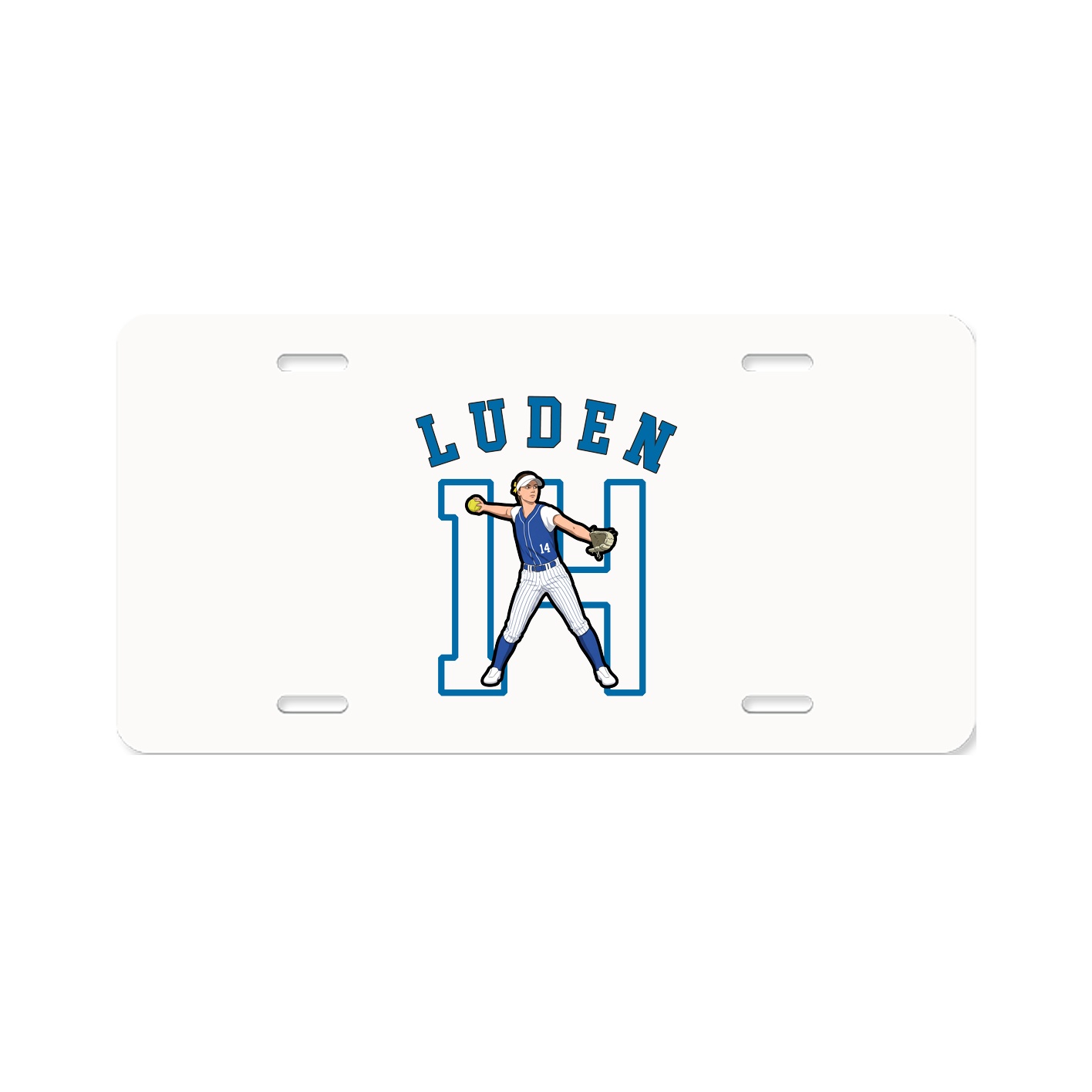 License Plate — Shirsey Arch in Classic