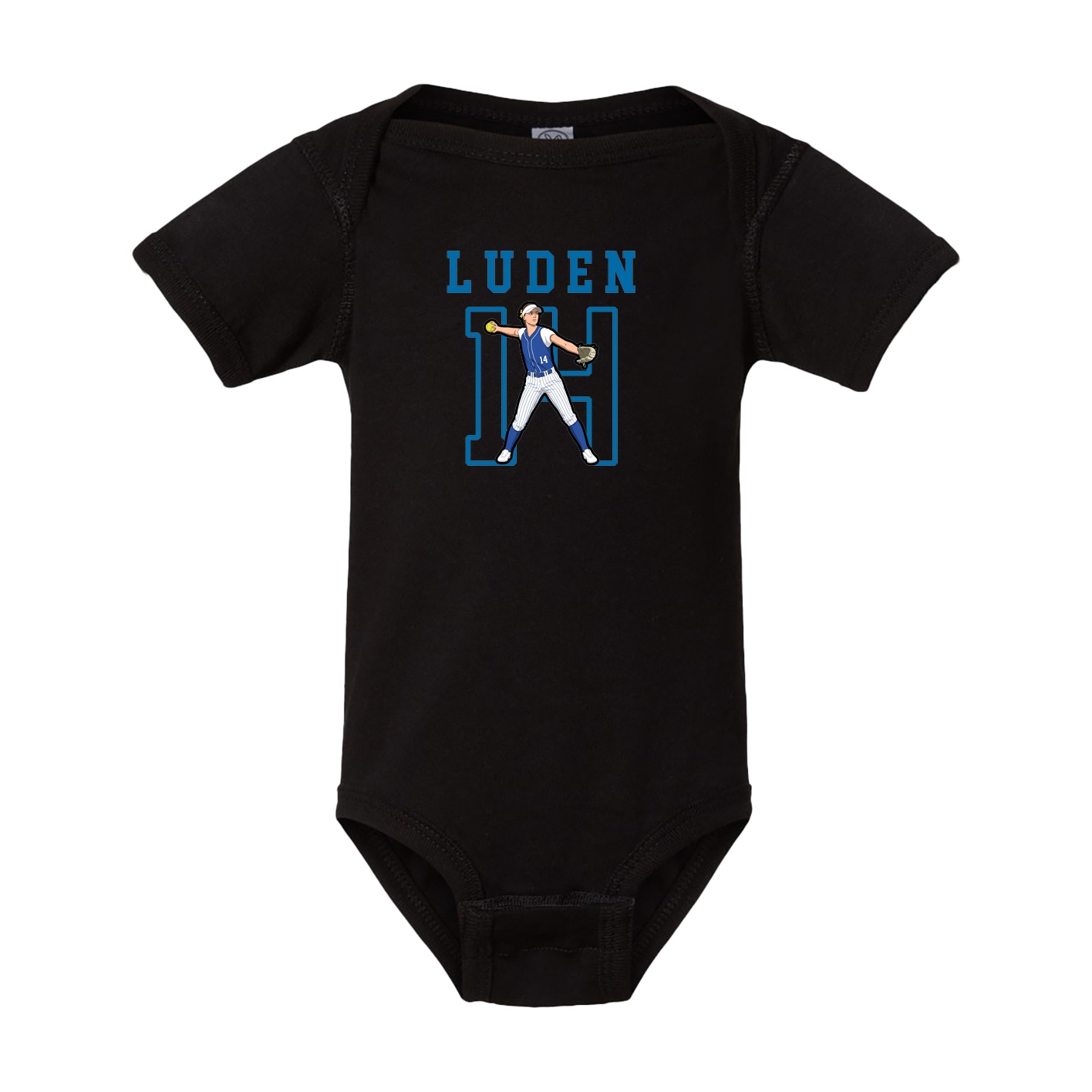 Baby Onesie — Shirsey in Black