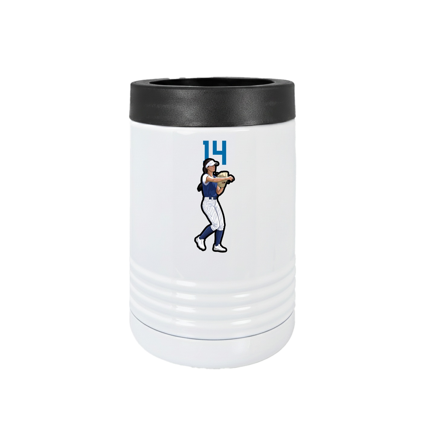 Beverage Holder — Number Top in White