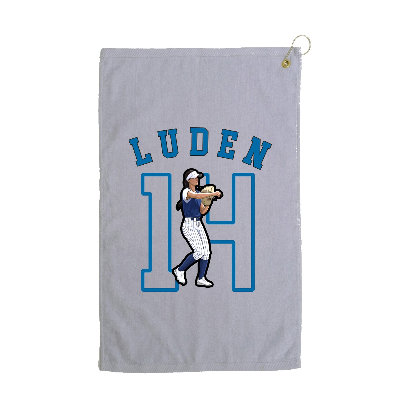 Golf Towel — Shirsey Arch in Grey