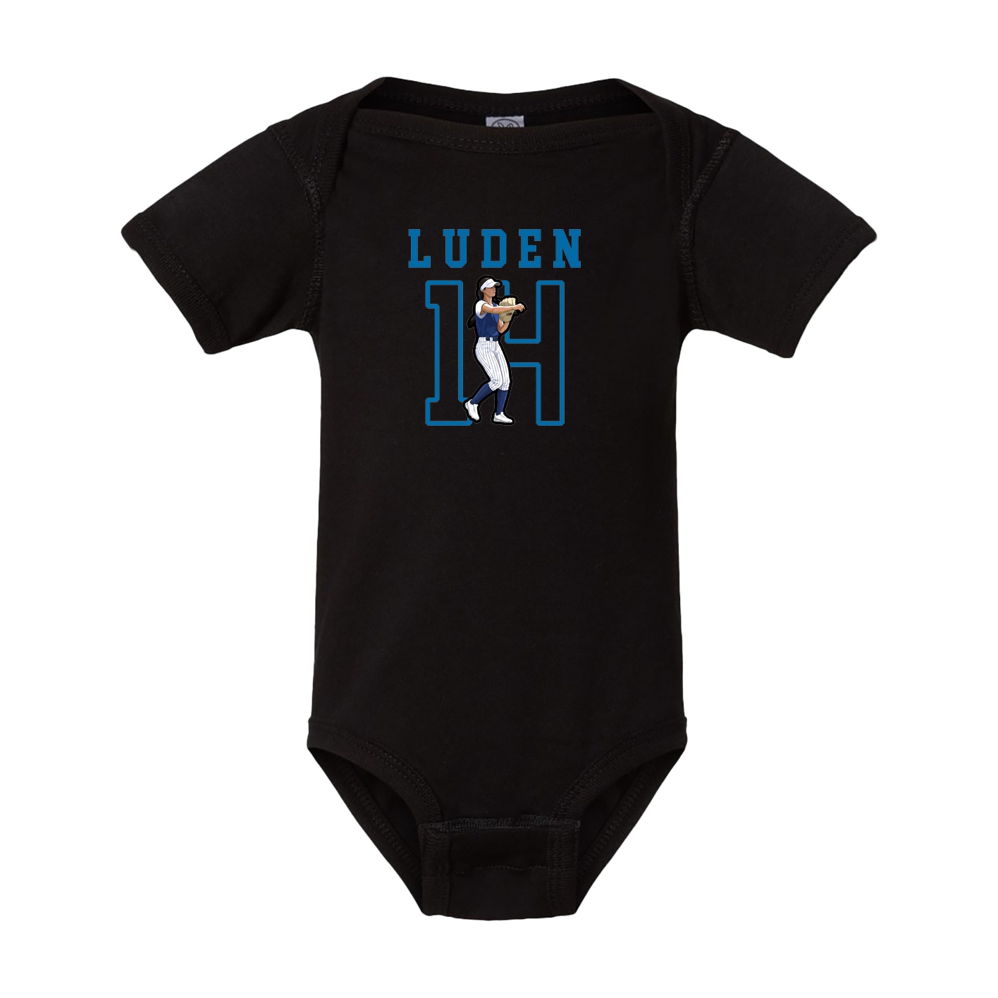 Baby Onesie — Shirsey in Black