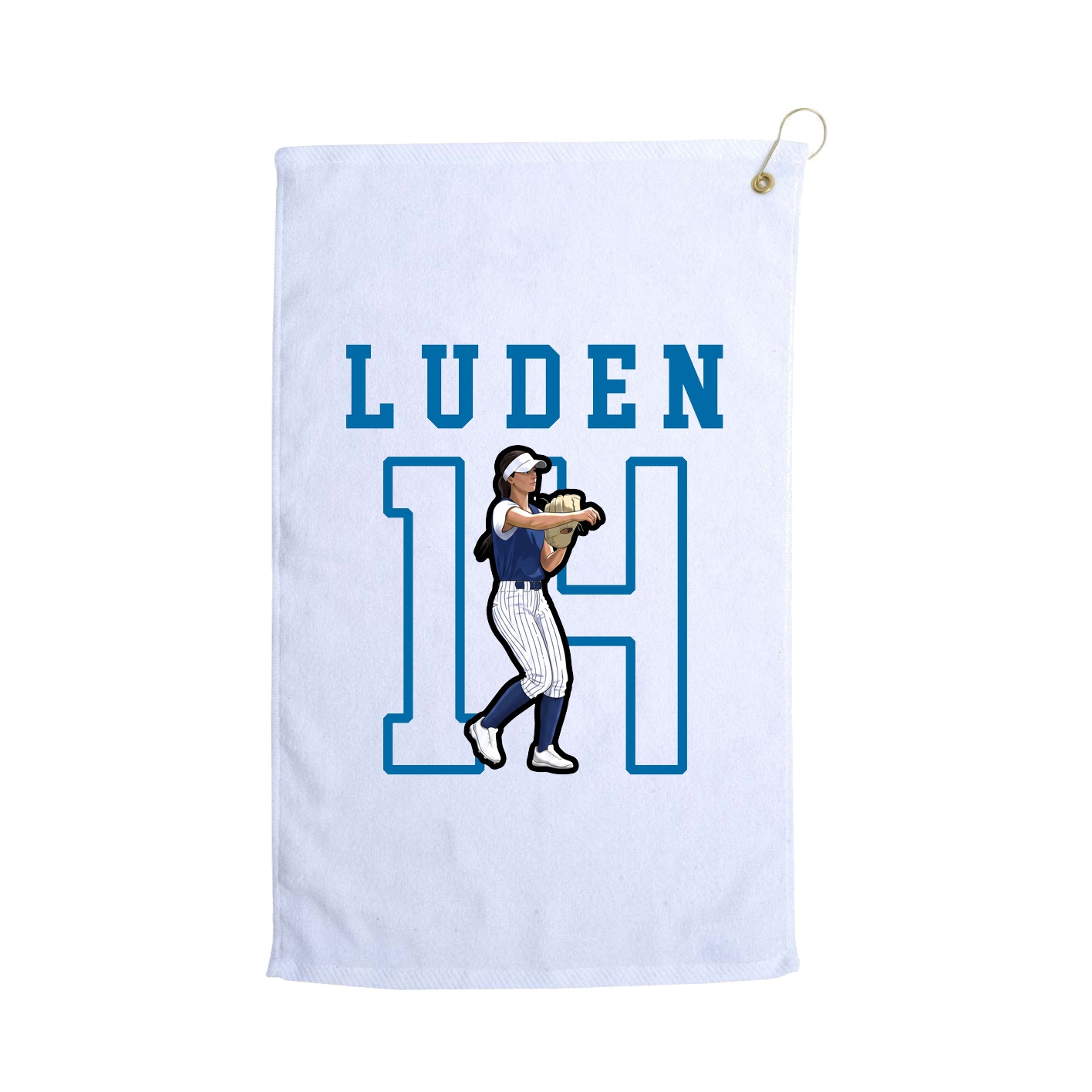 Golf Towel — Shirsey in White