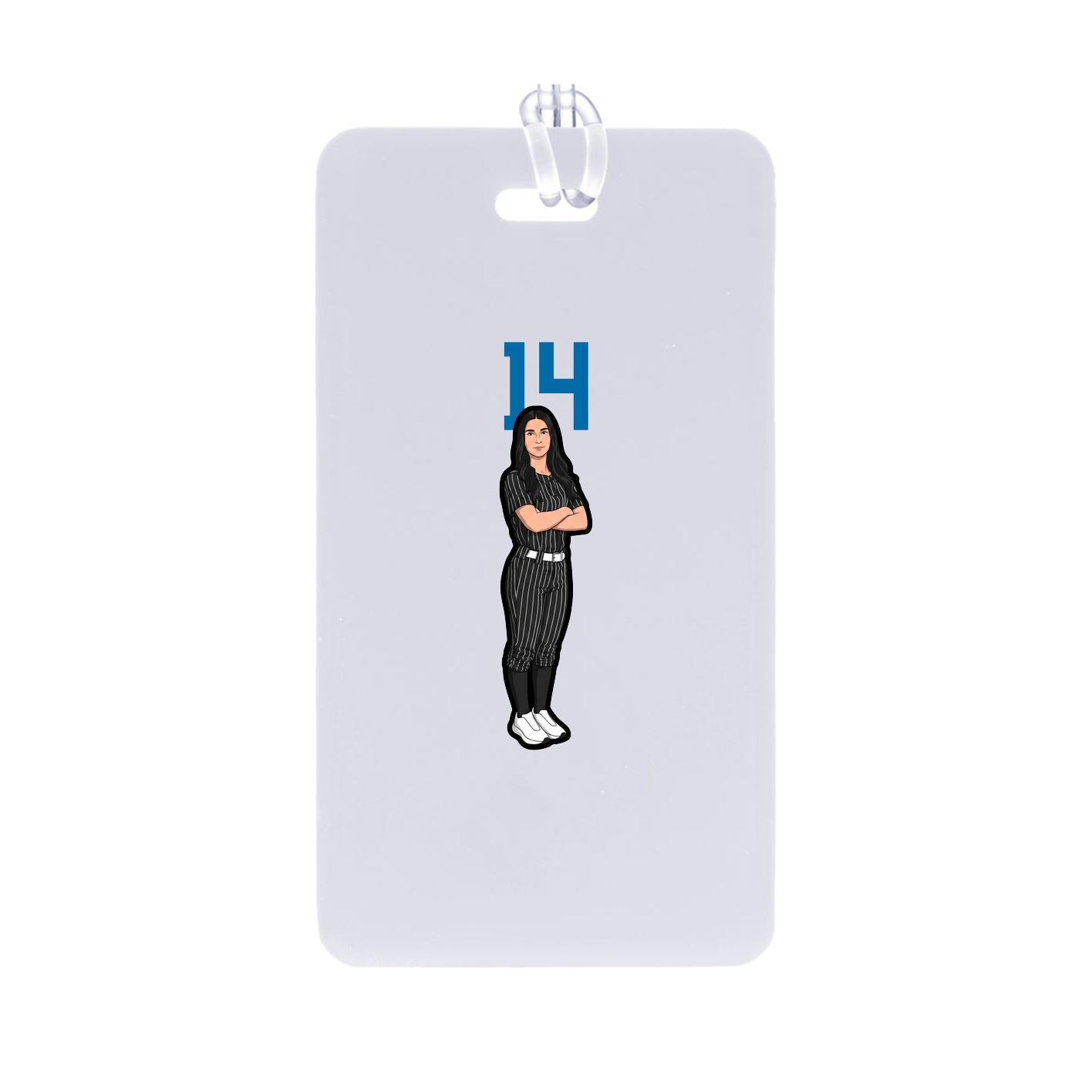 Bag Tag — Number Top in Classic