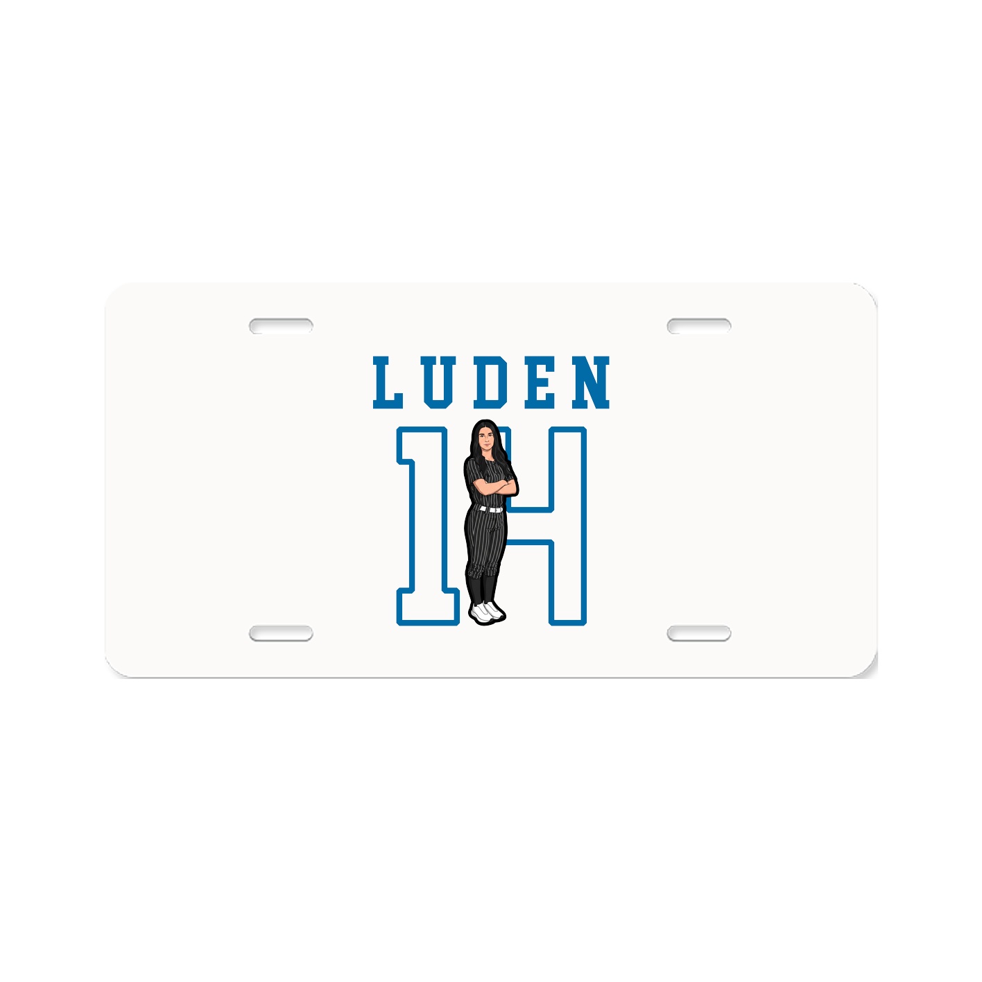 License Plate — Shirsey in Classic