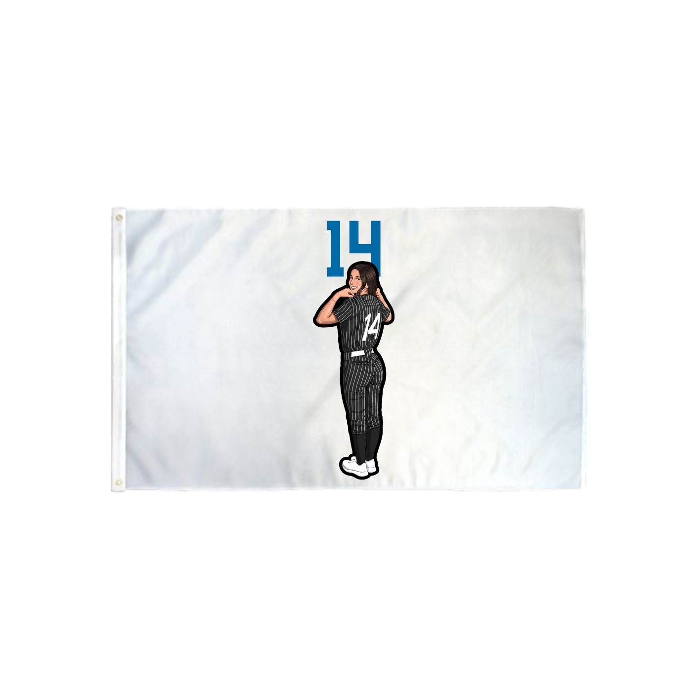 3x5 Flag — Number Top in Classic