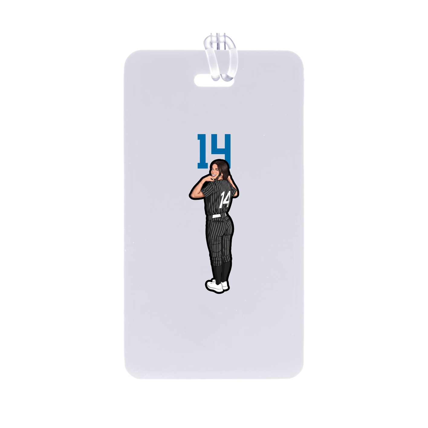 Bag Tag — Number Top in Classic