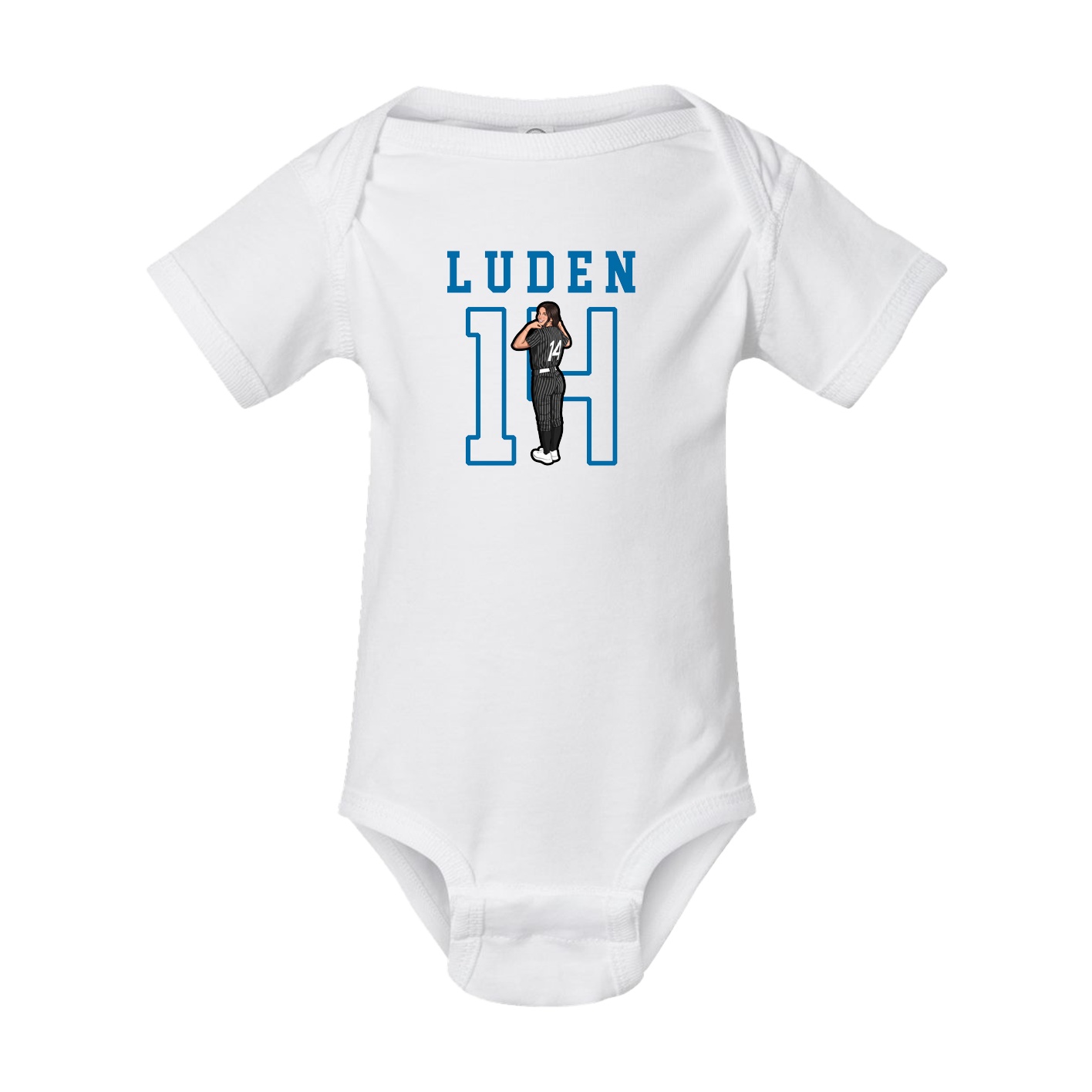 Baby Onesie — Shirsey in White