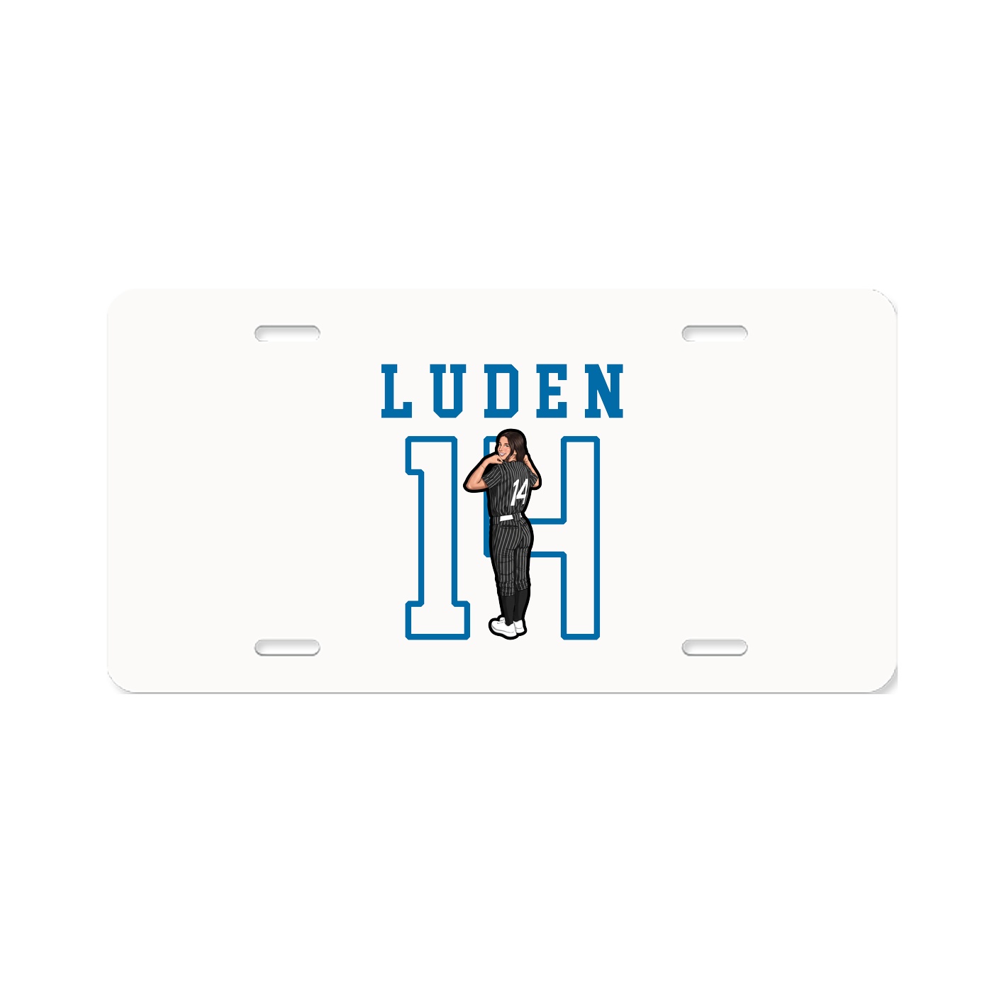 License Plate — Shirsey in Classic