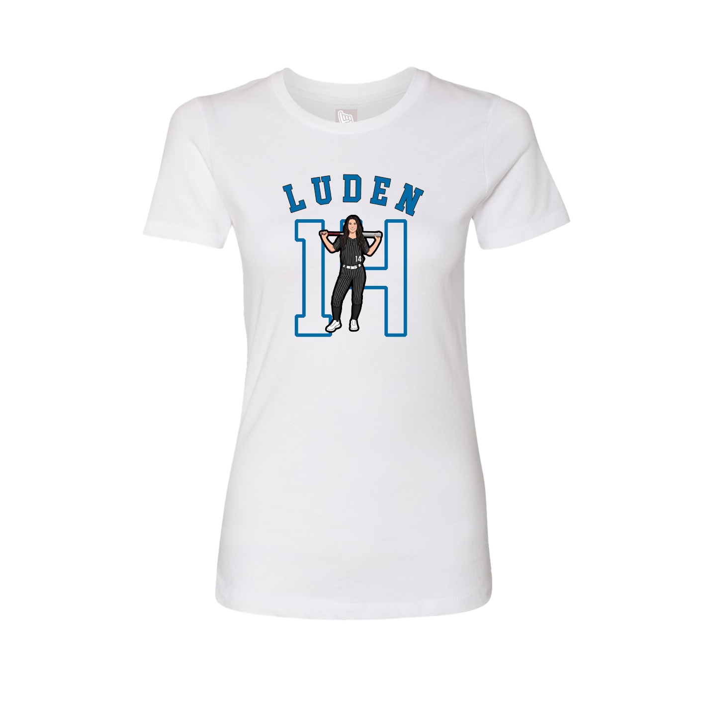 Womens Tee — Shirsey Arch in White