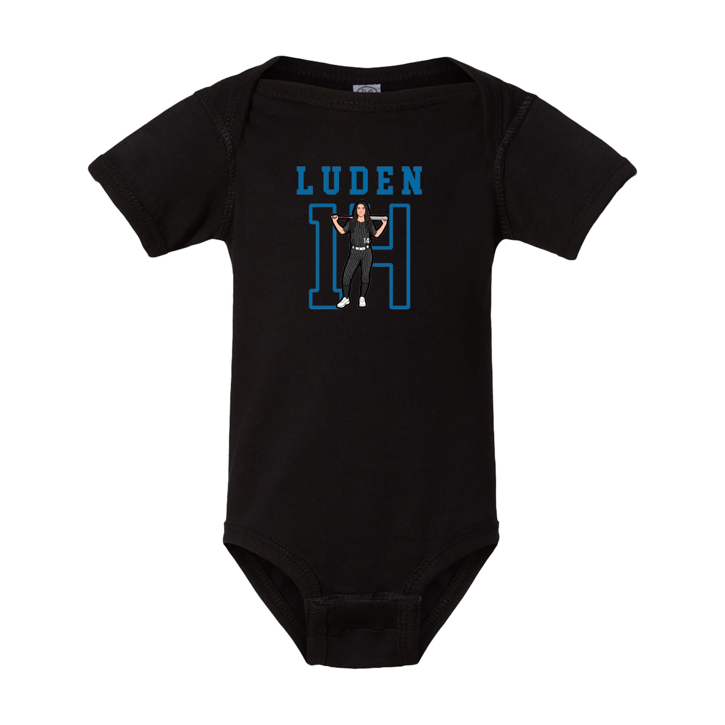 Baby Onesie — Shirsey in Black