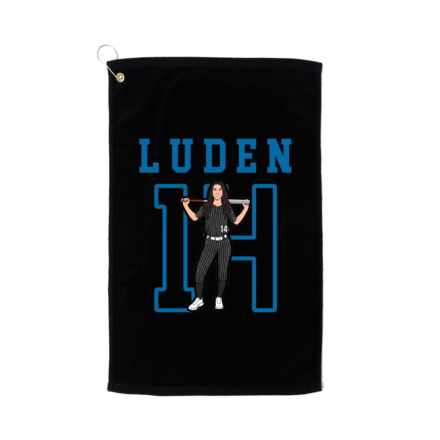 Golf Towel — Shirsey in Black