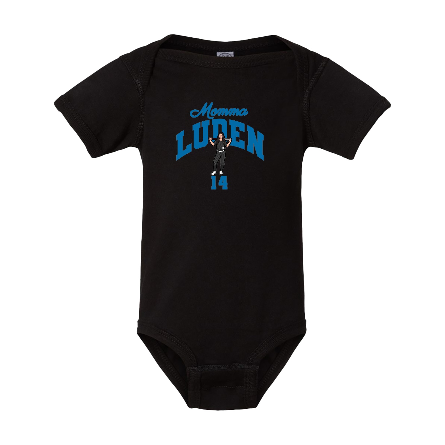 Baby Onesie — Mothers Day Arch in Black