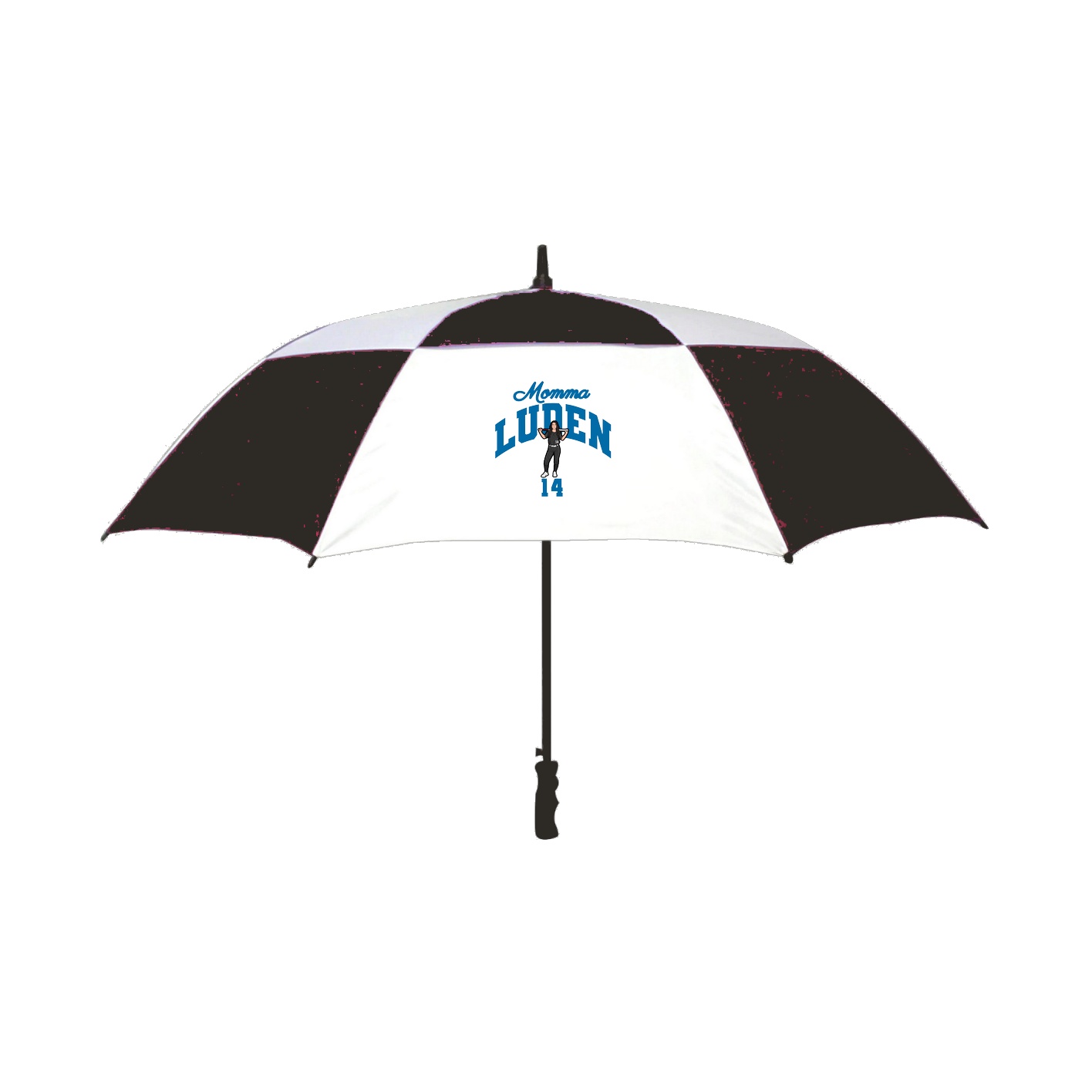 Golf Umbrella — Mothers Day Arch in Black
