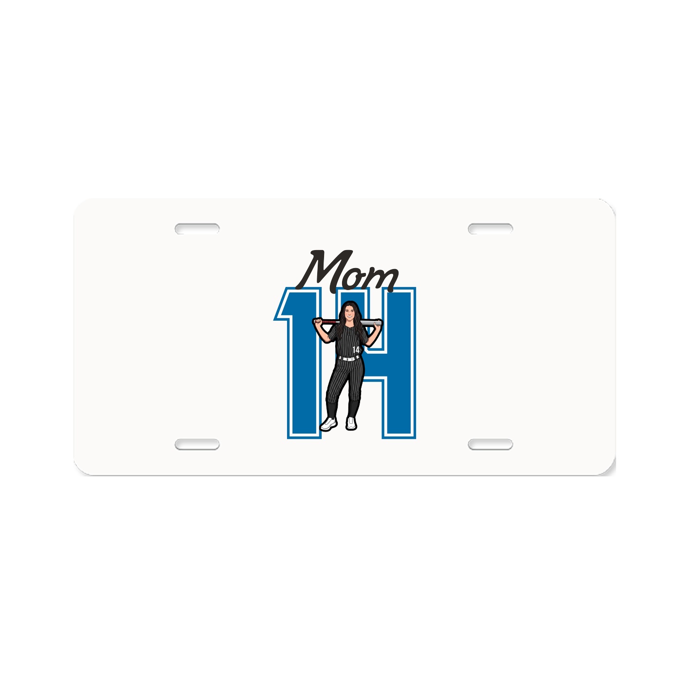 License Plate — Mothers Day Shirsey in Classic