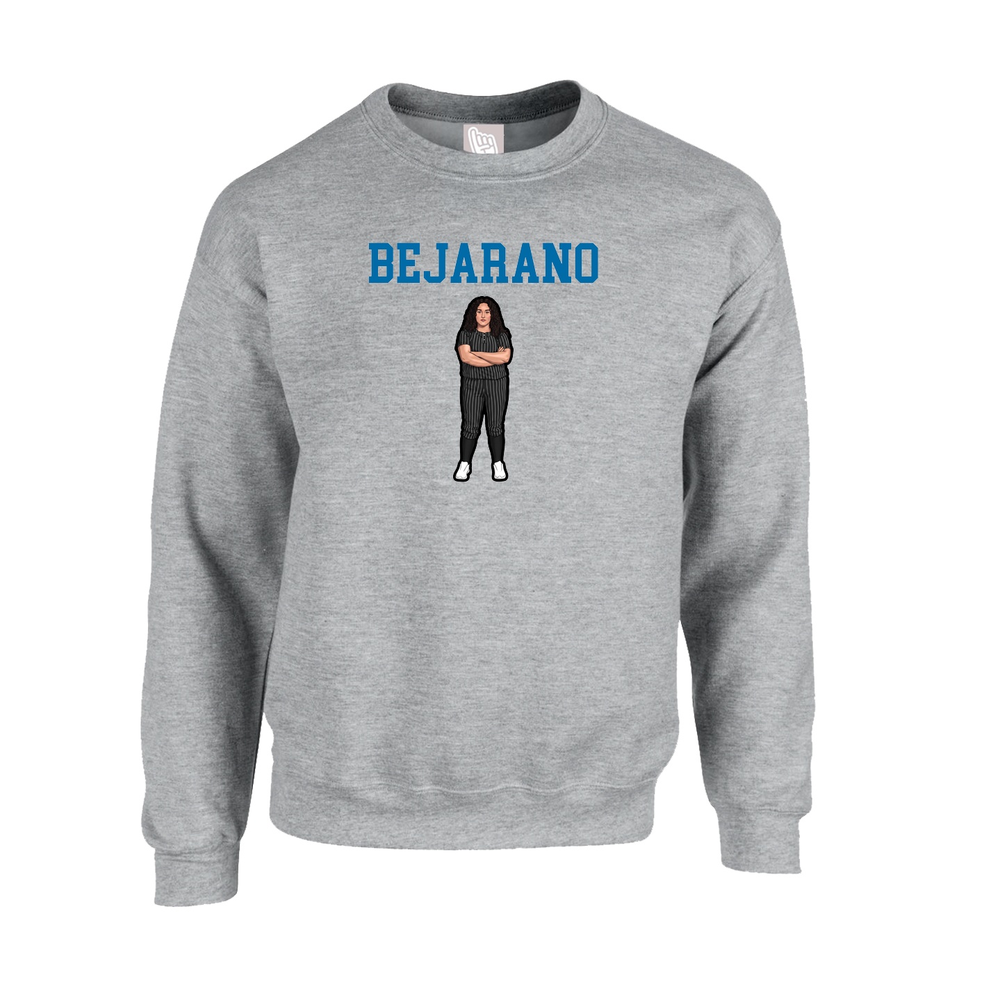 Fleece Crew — Shirsey in Grey