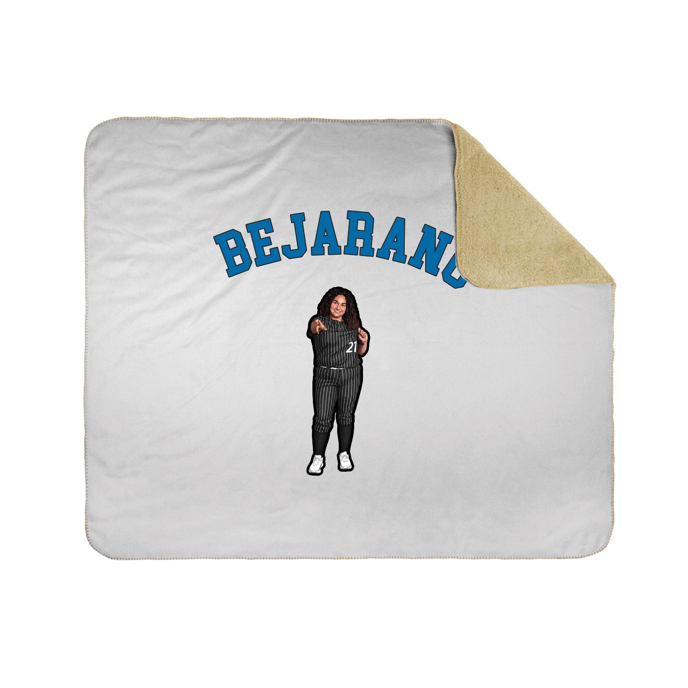 Throw Blanket — Shirsey Arch in White