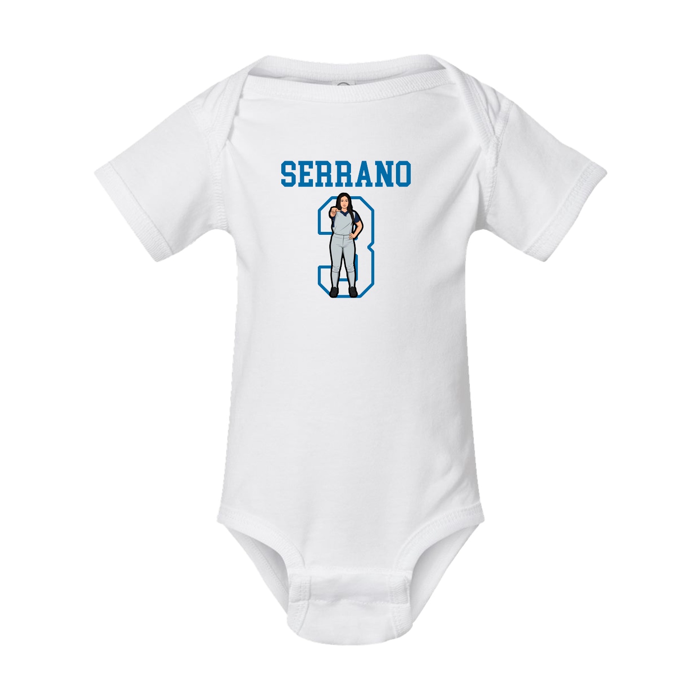 Baby Onesie — Shirsey in White