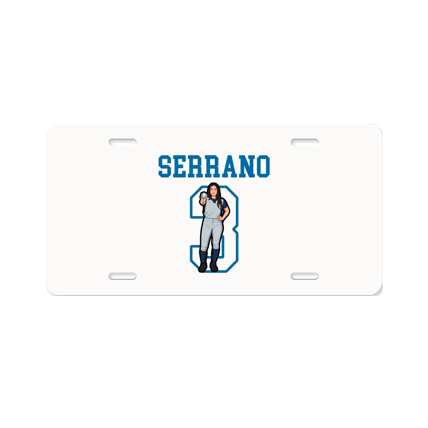 License Plate — Shirsey in Classic