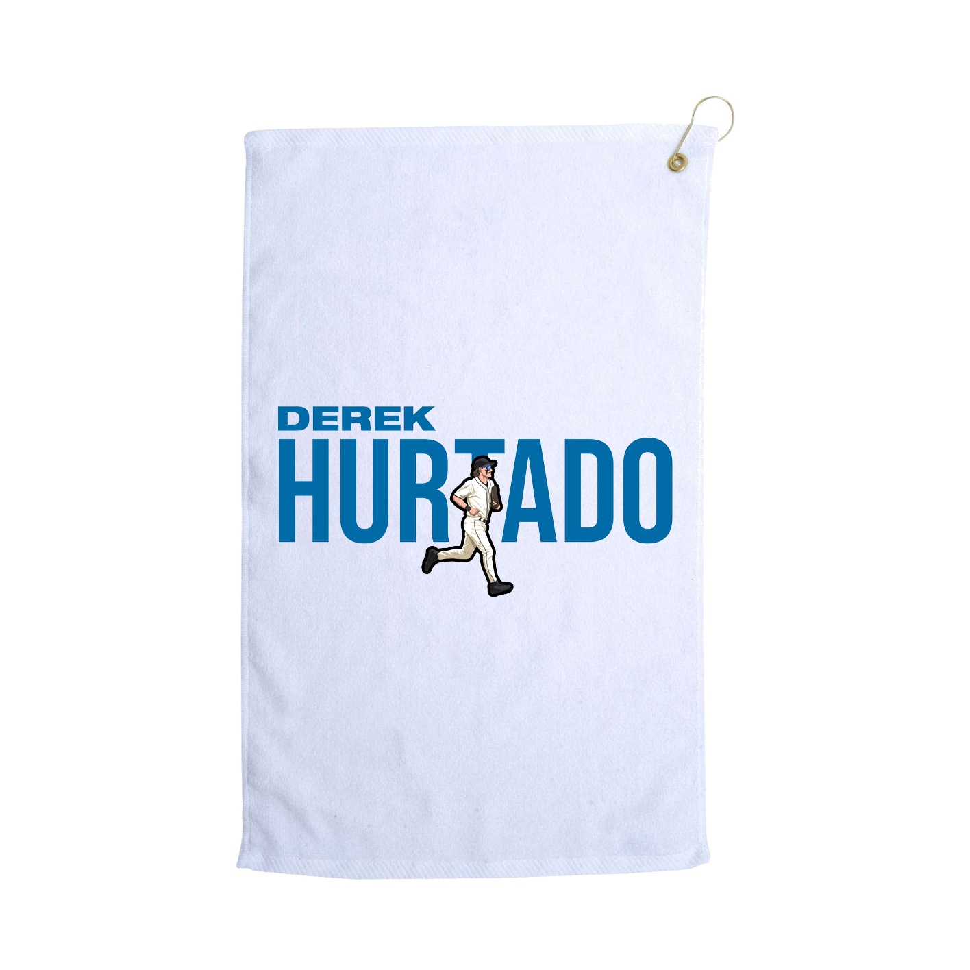 Golf Towel — Player Name in White